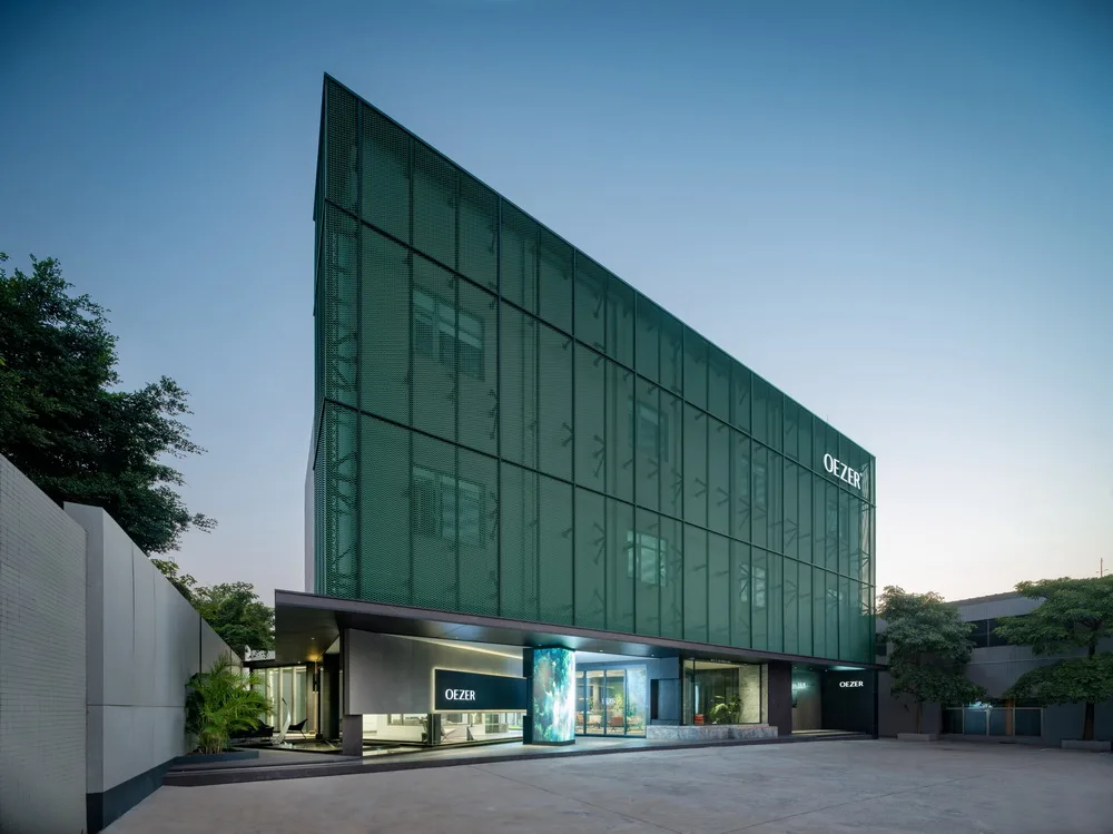 BIM建筑|欧哲佛山总部展陈新探索 / DRD x 竹工凡木