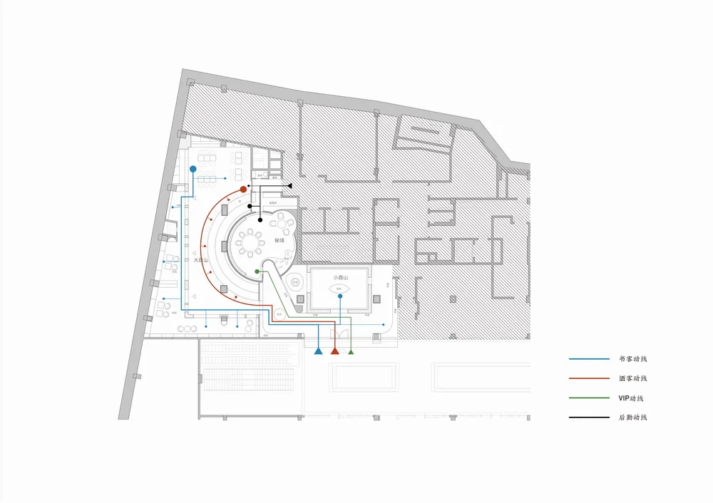 BIM建筑|将大酉山和小酉山藏于让努维尔的红色街道中/Wutopia Lab·俞挺