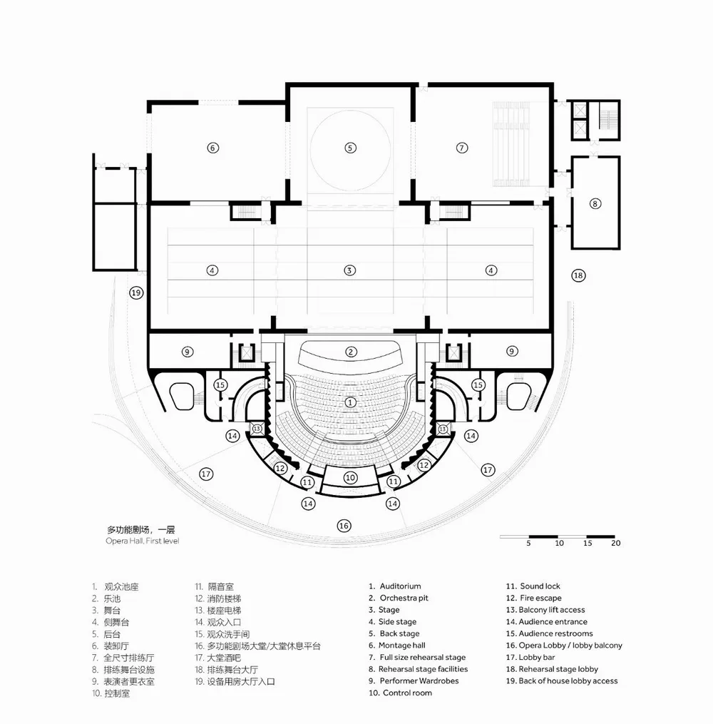 BIM建筑|广东顺德大歌剧院/Nordic Office of Architecture