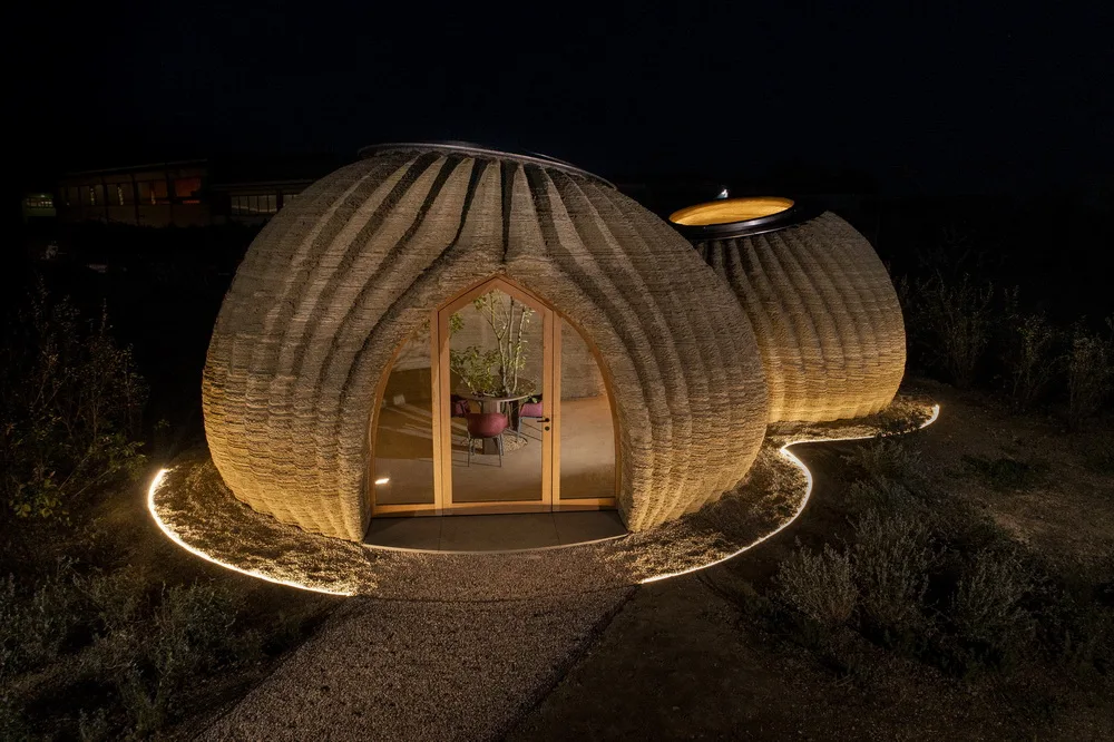 BIM建筑|全球首个全生土3D打印可持续住宅竣工/MC A建筑事务所