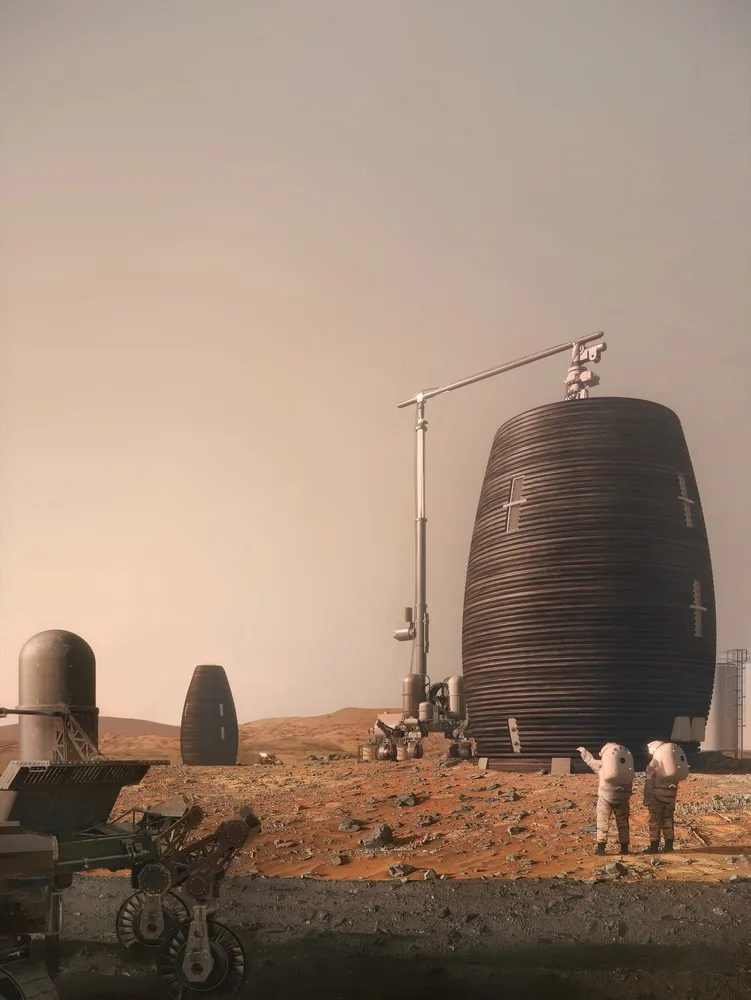 BIM建筑|【CAA LAB丨未来人类居所】火星，我们来了！