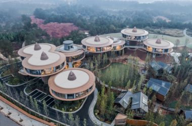 BIM建筑|生长的建筑 ——绿地安南游邑云栖精品酒店/PTA上海柏涛-BIM建筑网