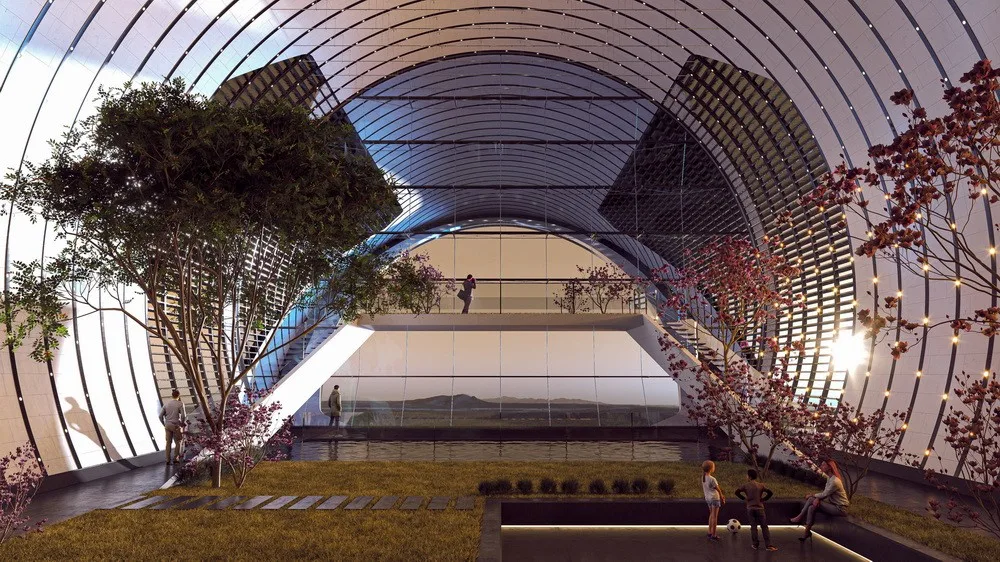 BIM建筑|【CAA LAB丨未来人类居所】火星，我们来了！