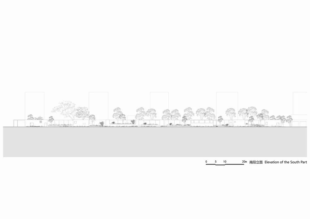 BIM建筑|居民区旁的复廊围墙/梓耘斋建筑