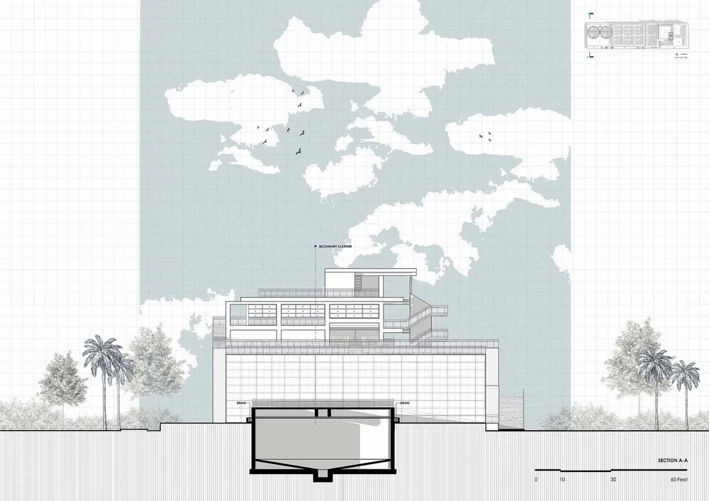 BIM建筑|Reefat污水处理厂改建翻新/SILT