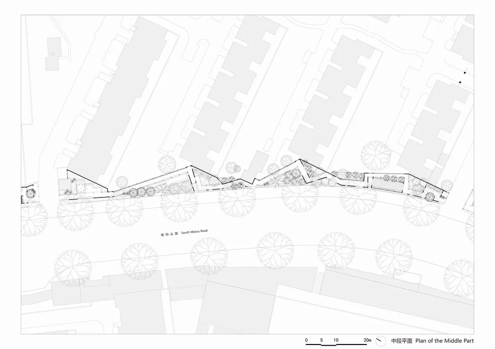 BIM建筑|居民区旁的复廊围墙/梓耘斋建筑