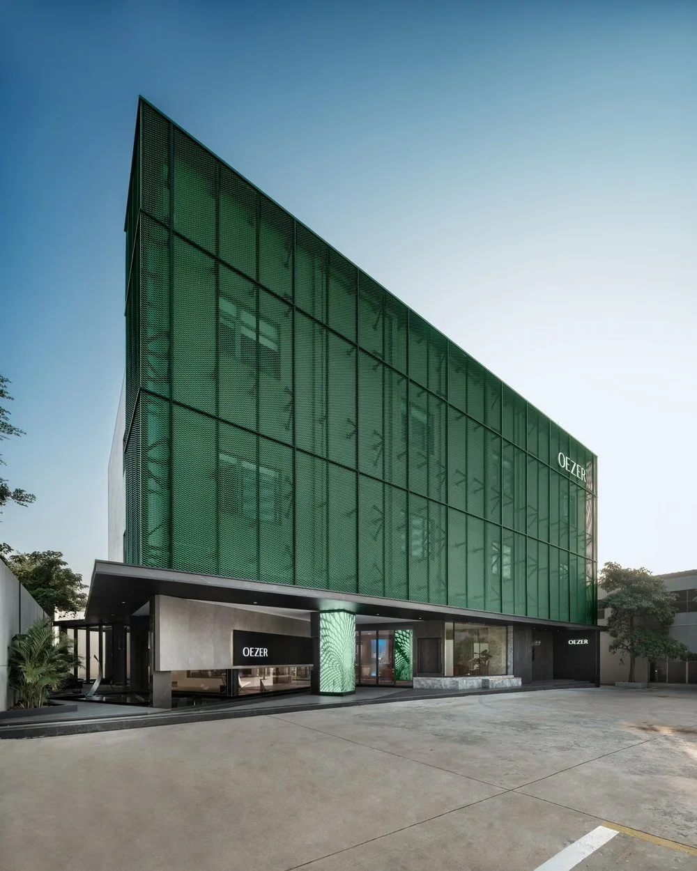 BIM建筑|欧哲佛山总部展陈新探索 / DRD x 竹工凡木