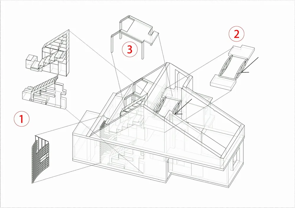 BIM建筑|手艺实验之家：100平米住宅改造里的“手艺与实验”/ 在造建筑