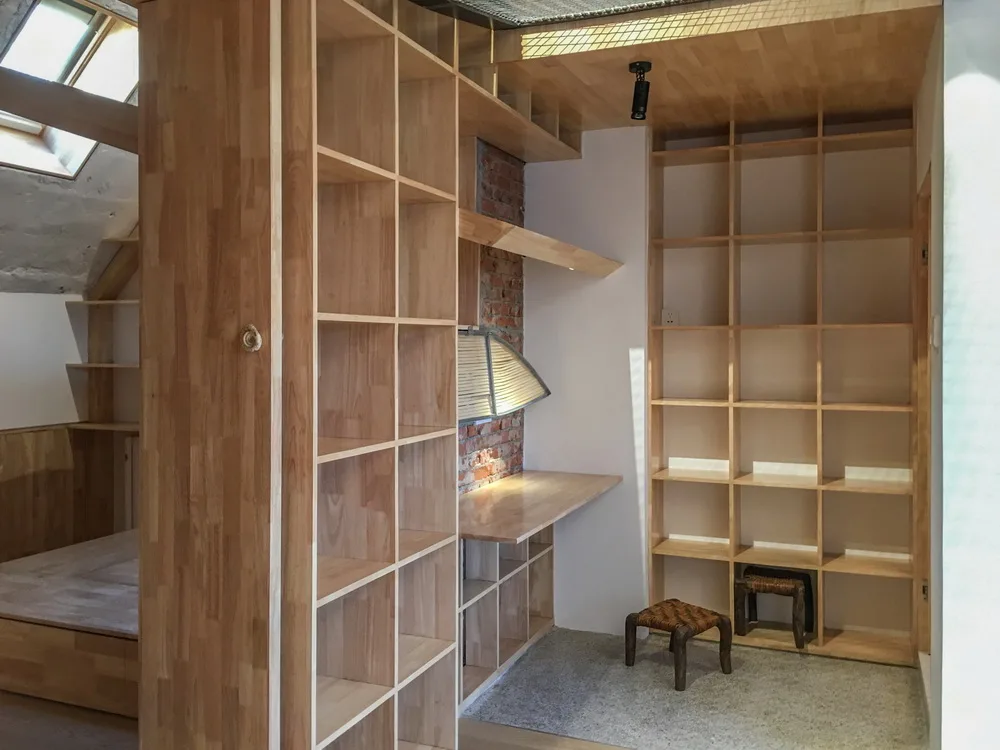 BIM建筑|手艺实验之家：100平米住宅改造里的“手艺与实验”/ 在造建筑