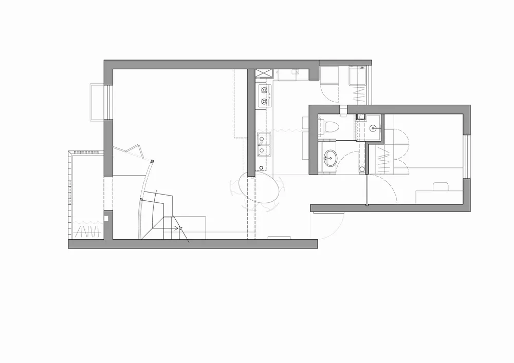 BIM建筑|手艺实验之家：100平米住宅改造里的“手艺与实验”/ 在造建筑