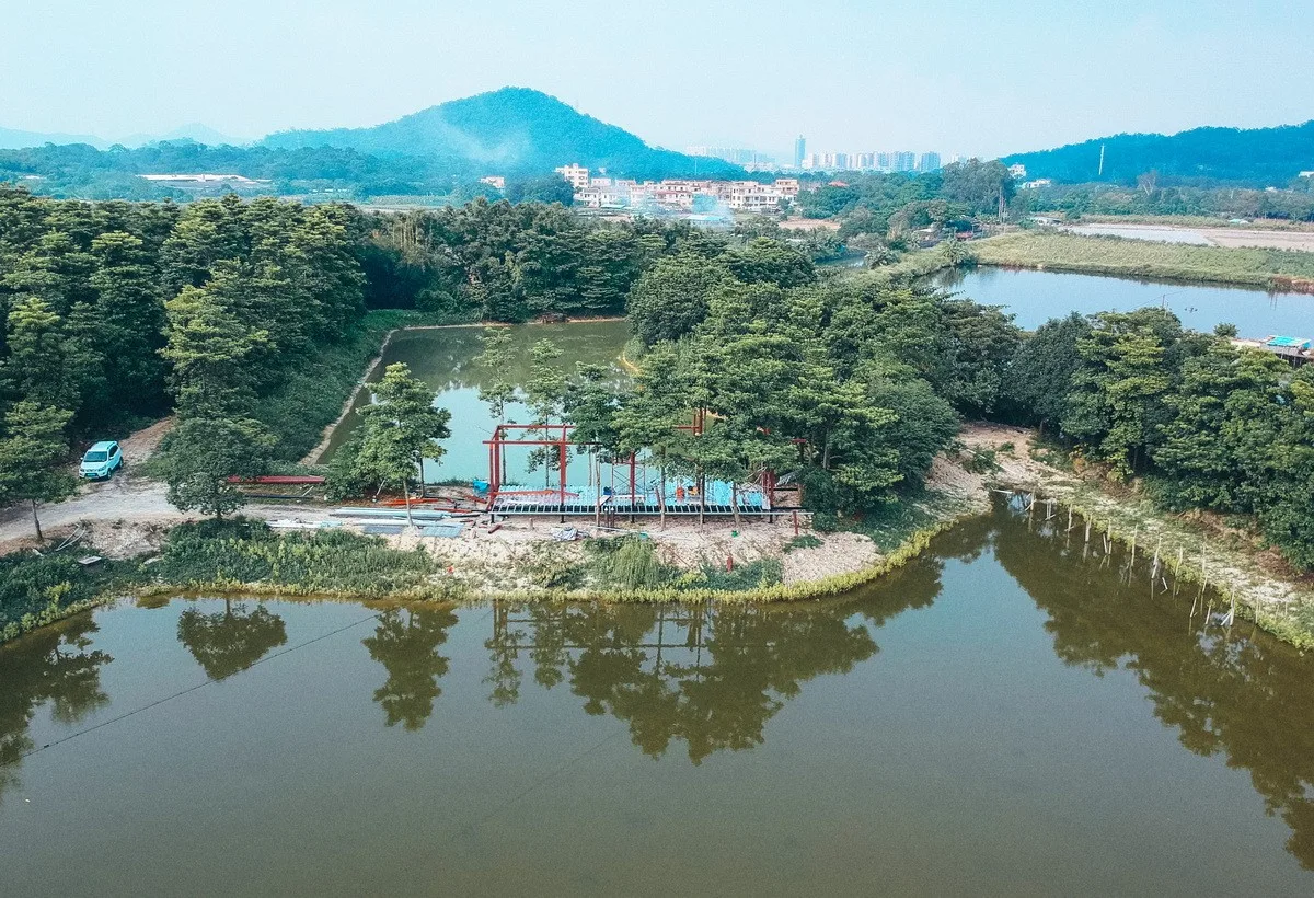 BIM建筑|湖间榭 / 半松园工作室