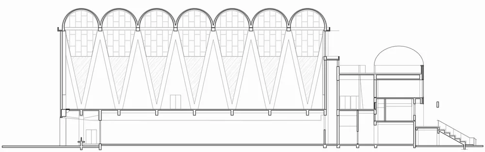 BIM建筑|天津大学新校区综合体育馆 / 李兴钢建筑工作室