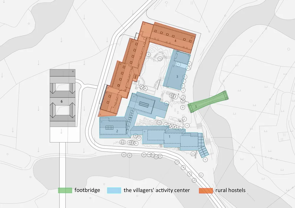 BIM建筑|李巷村村口公共空间再生/东大院 建筑技术与艺术（ATA）工作室
