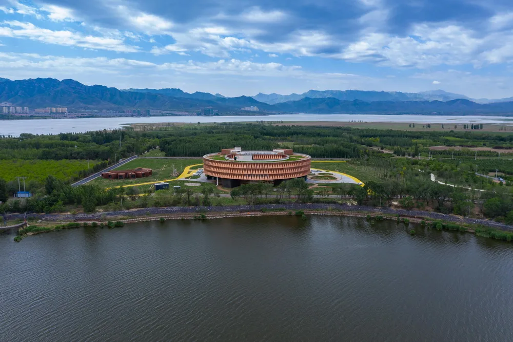 BIM建筑|漂浮于湿地之上的候鸟之巢——中国怀来湿地博物馆/天友设计