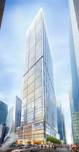 BIM建筑|福斯特的哈德逊庭院50号摩天楼封顶