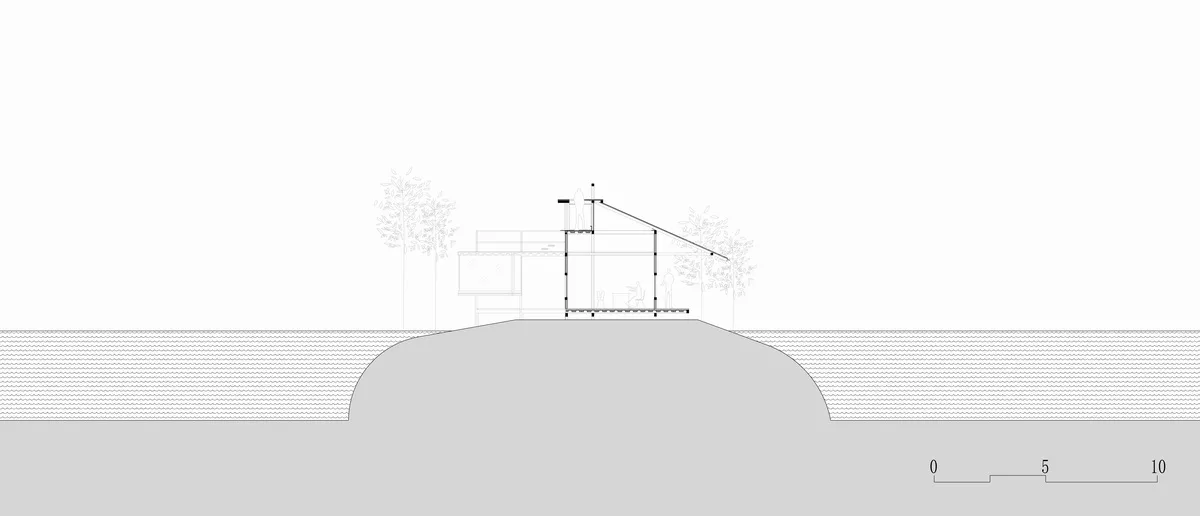 BIM建筑|湖间榭 / 半松园工作室