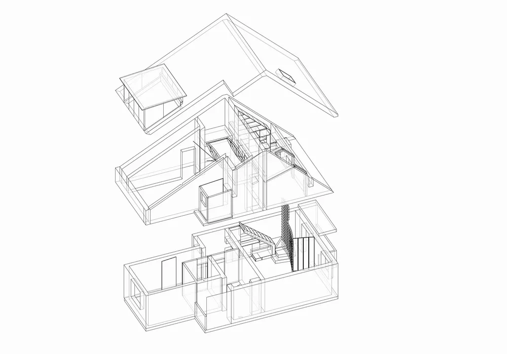 BIM建筑|手艺实验之家：100平米住宅改造里的“手艺与实验”/ 在造建筑