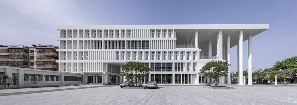 BIM建筑|沂南图书档案馆，山东 / 中央美术学院建筑7工作室（朴棫城市建筑设计工作室）