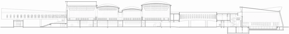 BIM建筑|天津大学新校区综合体育馆 / 李兴钢建筑工作室