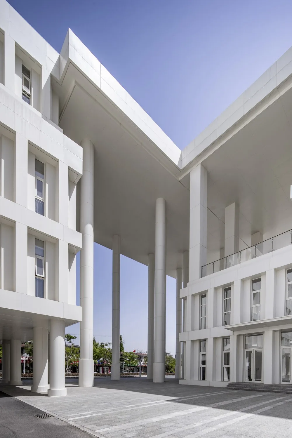 BIM建筑|沂南图书档案馆，山东 / 中央美术学院建筑7工作室（朴棫城市建筑设计工作室）