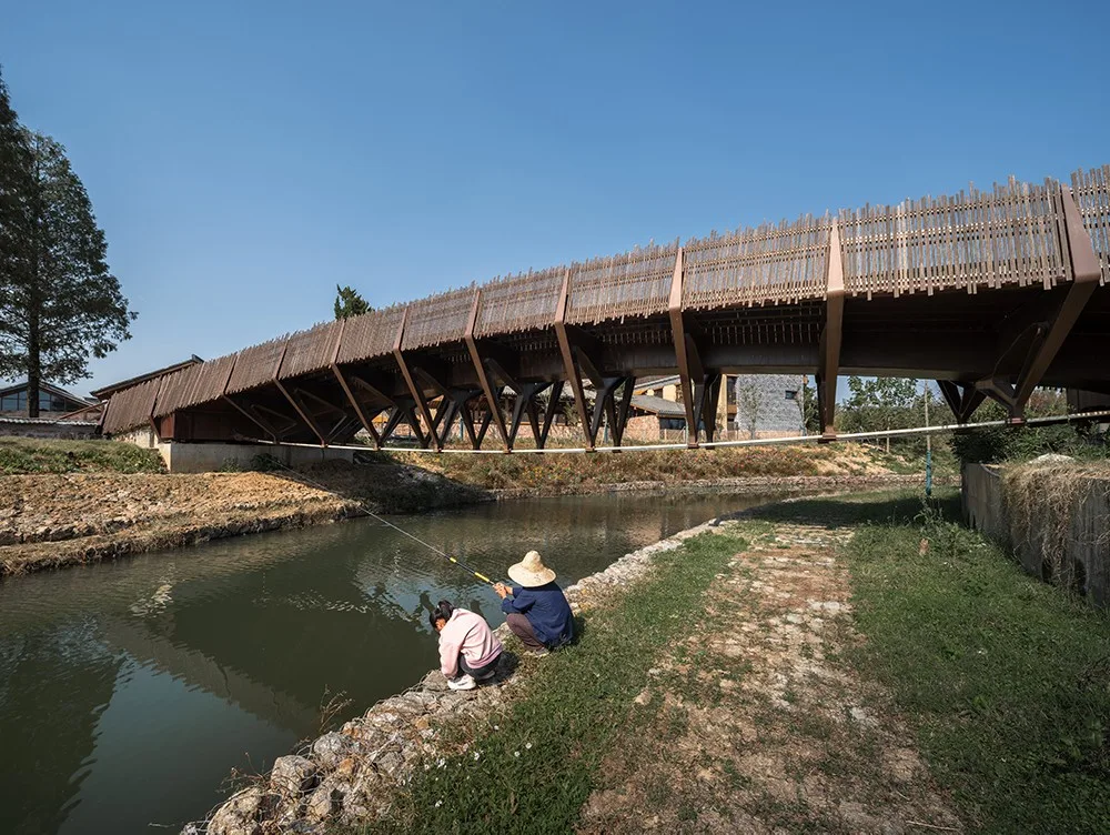 BIM建筑|李巷村村口公共空间再生/东大院 建筑技术与艺术（ATA）工作室