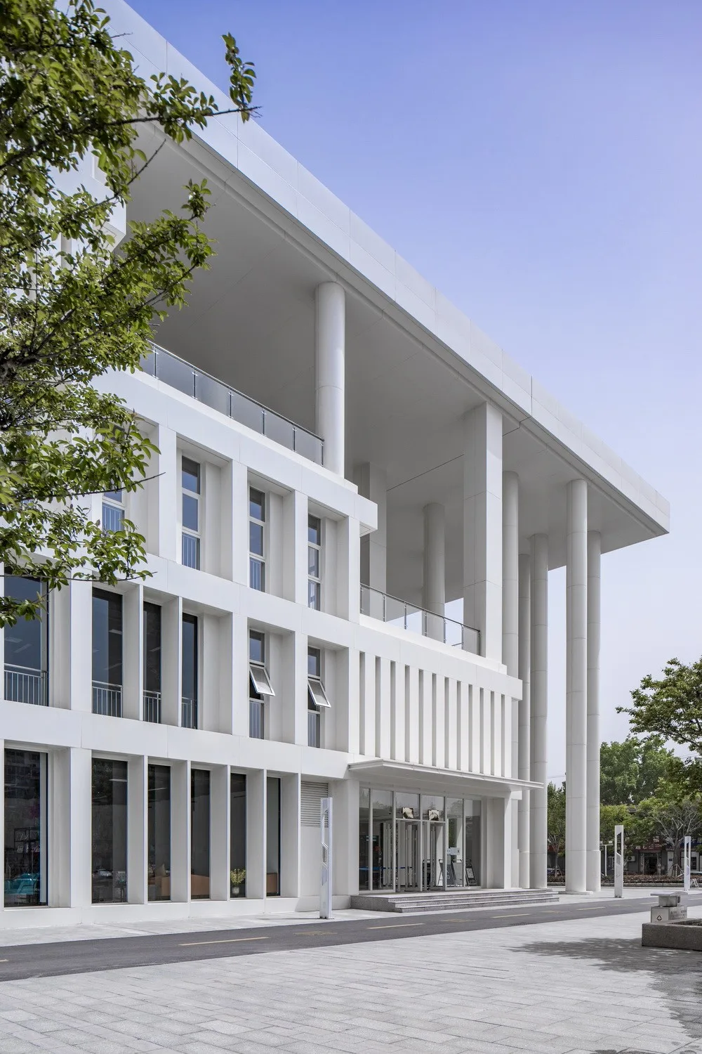 BIM建筑|沂南图书档案馆，山东 / 中央美术学院建筑7工作室（朴棫城市建筑设计工作室）