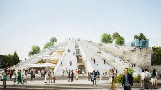 BIM建筑|MVRDV翻修地拉那“金字塔”