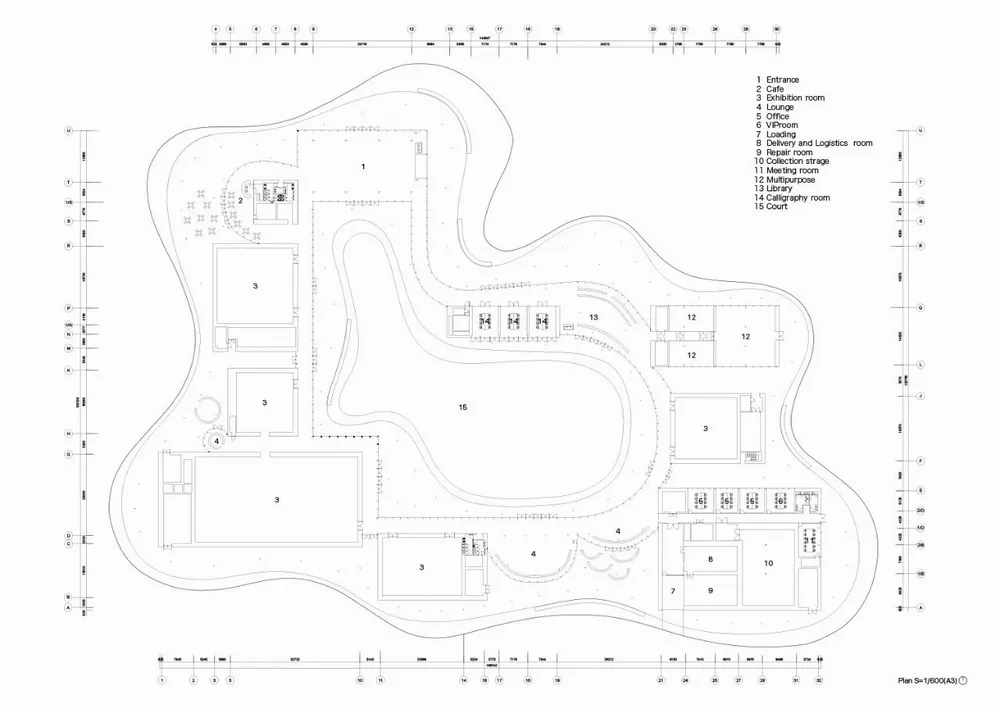 BIM建筑|济宁美术馆 / 西泽立卫建筑事务所