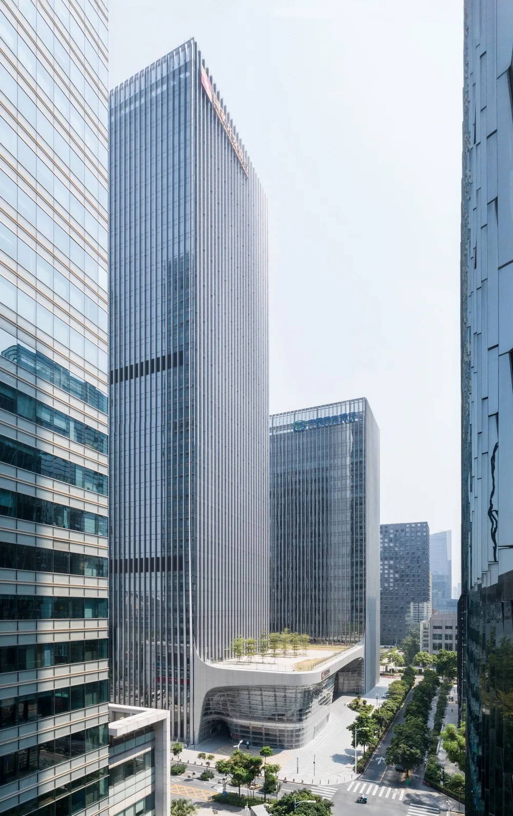 BIM建筑|与城市共享的大厅：国银•民生金融大厦/筑博设计