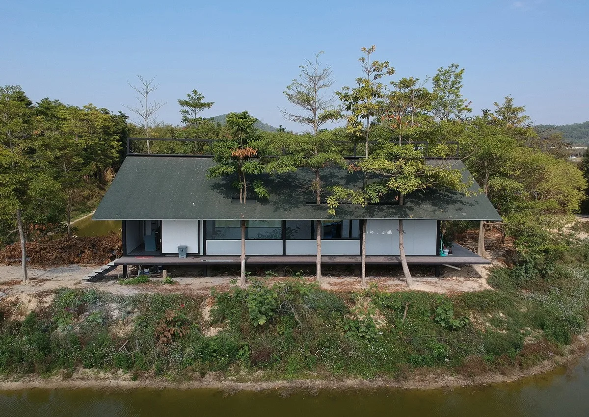BIM建筑|湖间榭 / 半松园工作室