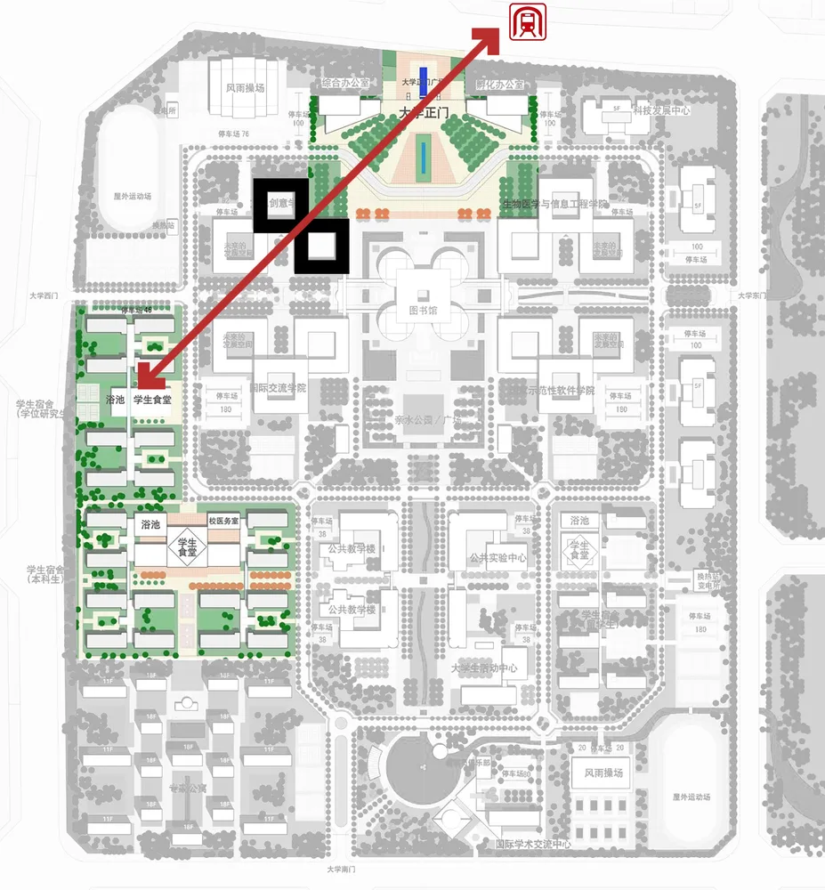 BIM建筑|东北大学文科2楼/THAD清华建筑设计院 庄惟敏