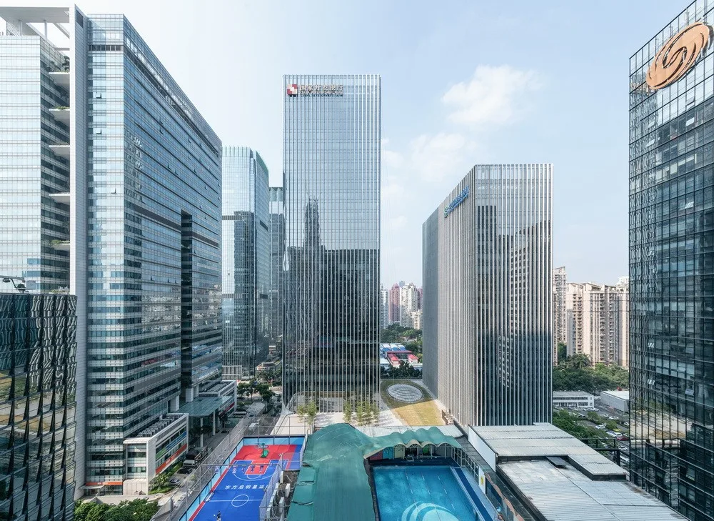 BIM建筑|与城市共享的大厅：国银•民生金融大厦/筑博设计
