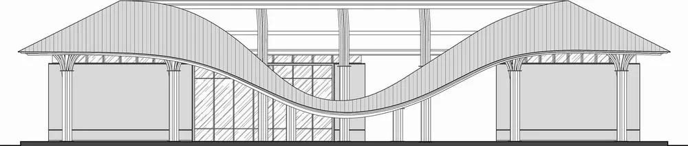 BIM建筑|成都金堂圆觉寺村村民中心 / 在行建筑