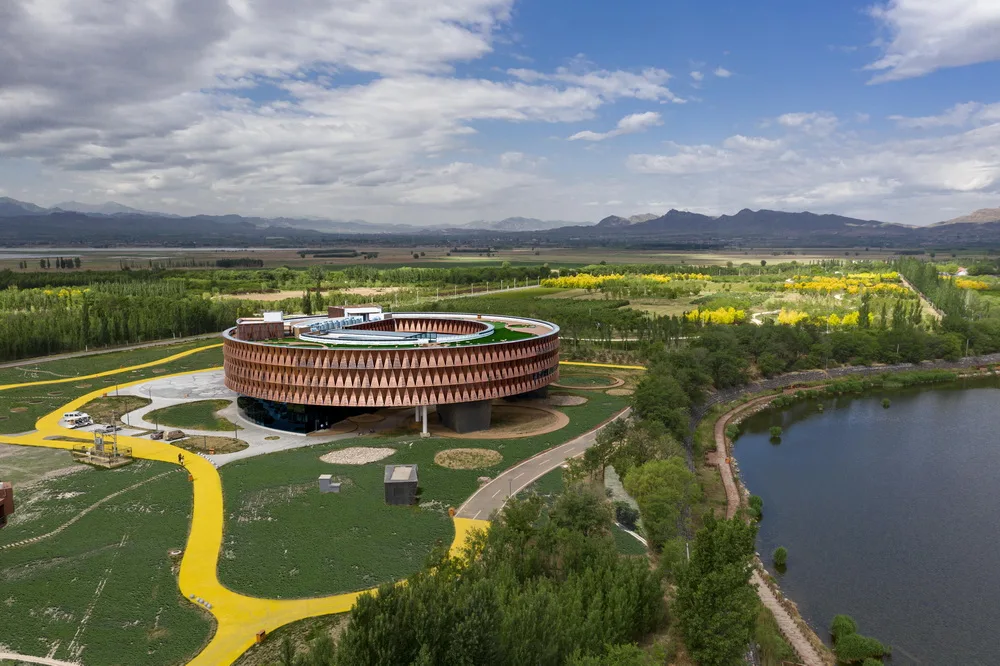 BIM建筑|漂浮于湿地之上的候鸟之巢——中国怀来湿地博物馆/天友设计