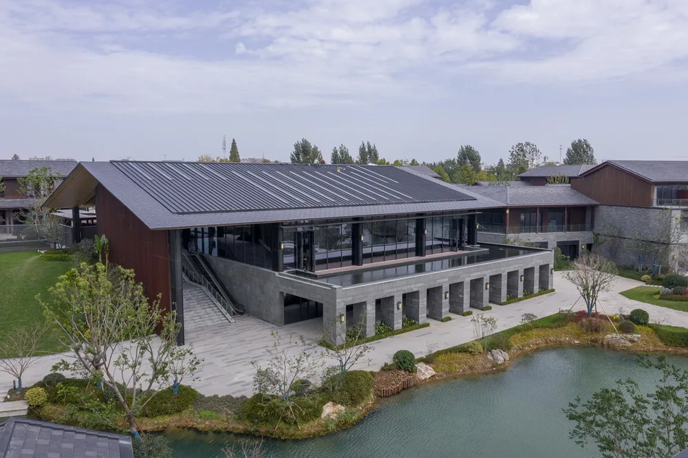 BIM建筑|肌理缝合：南京固城湾开元度假酒店/孟凡浩- gad × line+