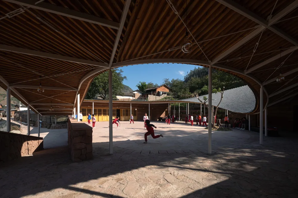 BIM建筑|永安扶贫乡村公共空间营造 / 同济大学建筑设计研究院