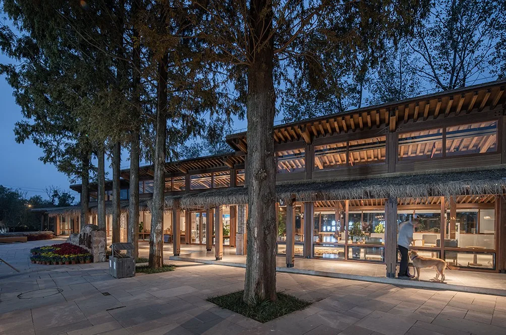 BIM建筑|李巷村村口公共空间再生/东大院 建筑技术与艺术（ATA）工作室