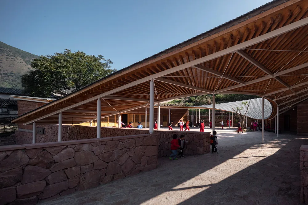 BIM建筑|永安扶贫乡村公共空间营造 / 同济大学建筑设计研究院
