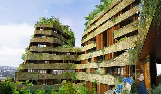 BIM建筑|让·努维尔完成厄瓜多尔“水彩”项目一期工程