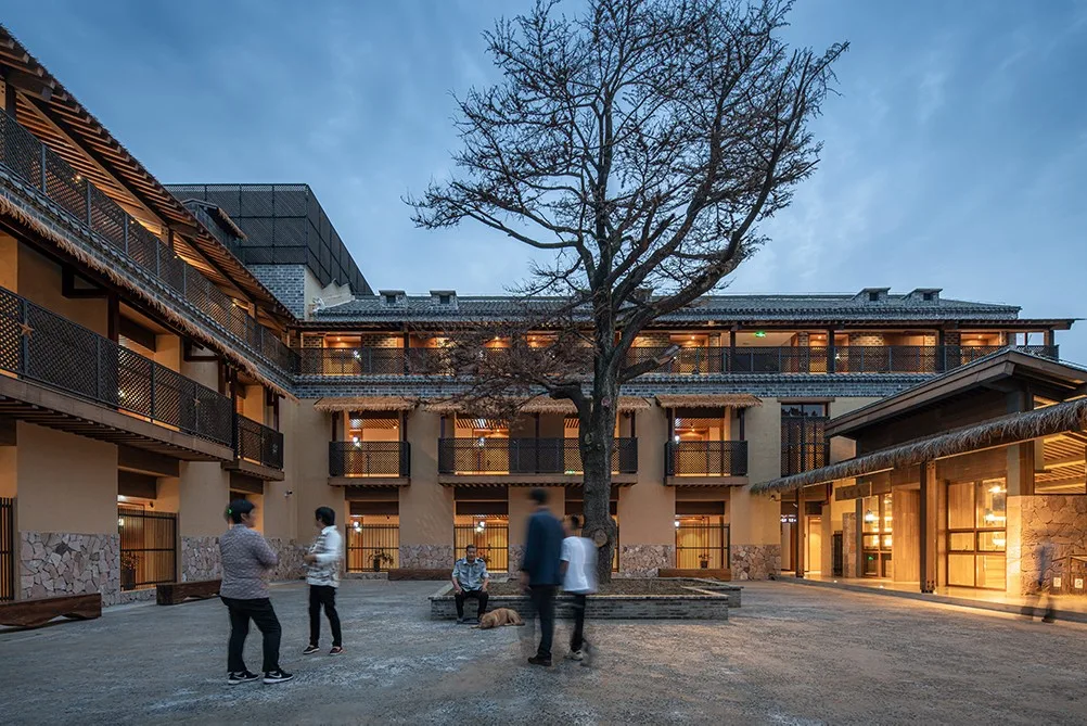 BIM建筑|李巷村村口公共空间再生/东大院 建筑技术与艺术（ATA）工作室