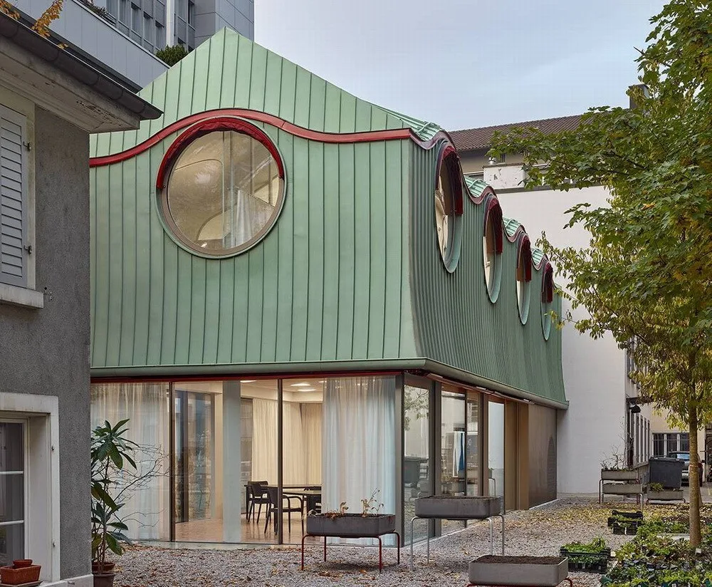 BIM建筑|优雅地老去：苏黎世老年人活动中心 / Knorr & Pürckhauer Architekten