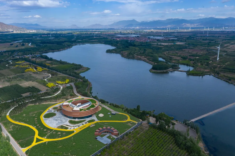 BIM建筑|漂浮于湿地之上的候鸟之巢——中国怀来湿地博物馆/天友设计