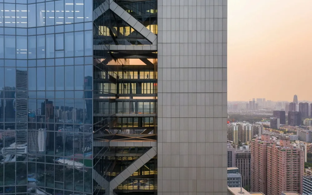 BIM建筑|深圳不对称摩天大楼/Morphosis