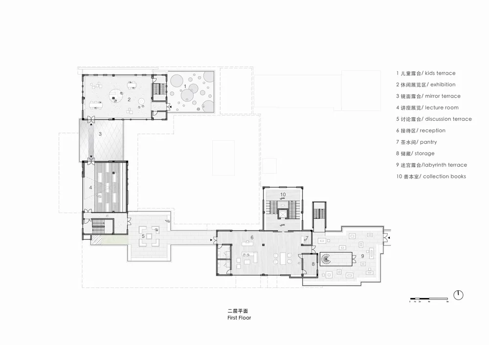 BIM建筑|江畔升起一朵云：朵云书院黄岩店/Wutopia Lab