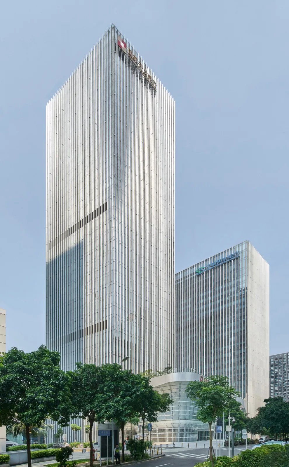 BIM建筑|与城市共享的大厅：国银•民生金融大厦/筑博设计