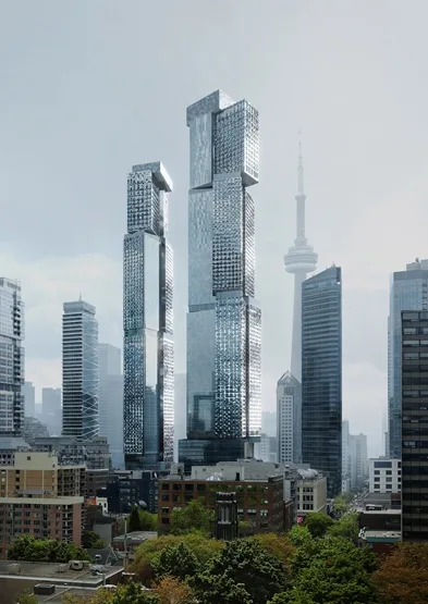 BIM建筑|盖里展示多伦多超高层的最新设计