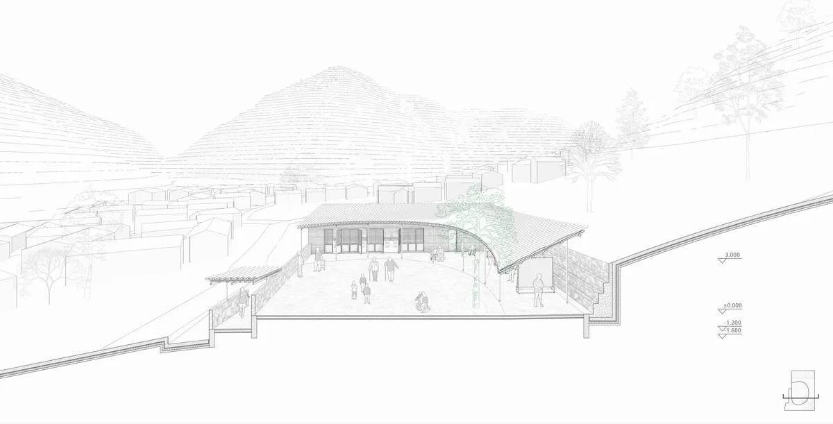 BIM建筑|永安扶贫乡村公共空间营造 / 同济大学建筑设计研究院