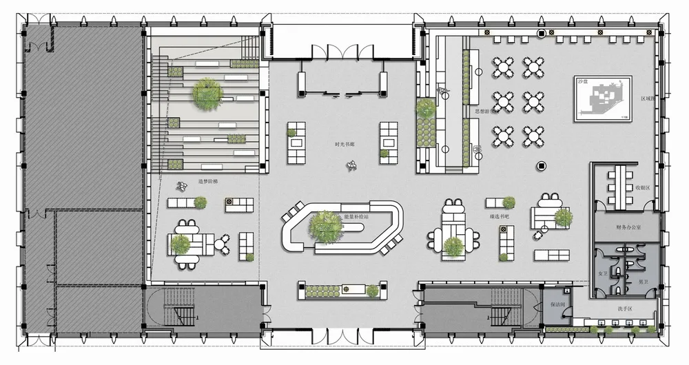 BIM建筑|绿意摇曳，以“书”为名：融创·四季宸阅/为上设计