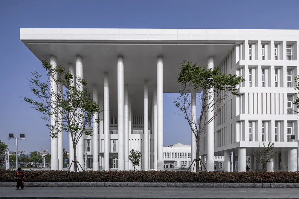BIM建筑|沂南图书档案馆，山东 / 中央美术学院建筑7工作室（朴棫城市建筑设计工作室）
