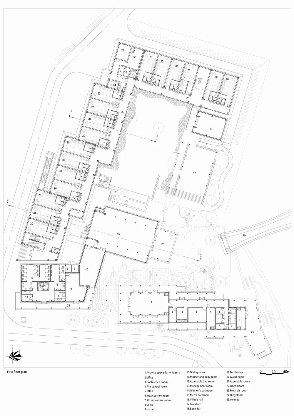 BIM建筑|李巷村村口公共空间再生/东大院 建筑技术与艺术（ATA）工作室